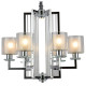 Подвесная люстра LUMINA DECO Manhattan LDP 8012-6 CHR