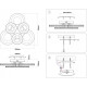 Потолочная люстра Ambrella Light FA FA8872
