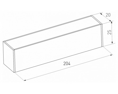 Встраиваемый светильник Arlight MAG-25 046332