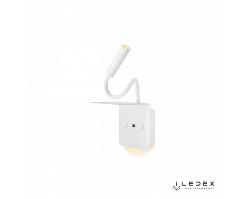 Бра с полкой iLedex Support 7031C WH