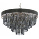 Подвесная люстра LUMINA DECO Chici LDP 6002-500 R.GD+GY