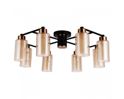 Потолочная люстра Arte Lamp Leo A7027PL-8BK