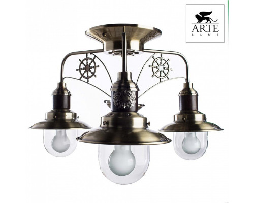 Потолочная люстра Arte Lamp Sailor A4524PL-3AB