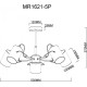 Люстра на штанге MyFar Sara MR1621-5P