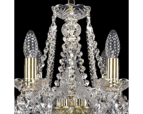 Подвесная люстра Bohemia Ivele Crystal 1413 1413/6/165/G