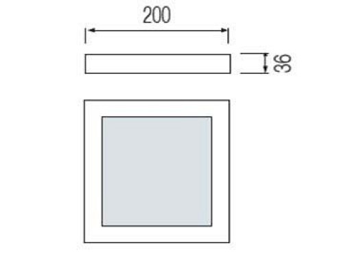 Встраиваемый светильник Horoz Electric HL639 HRZ00000410