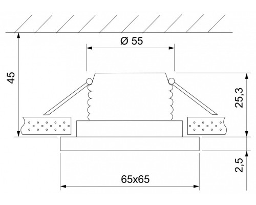 Встраиваемый светильник Elektrostandard 15273/LED a056032