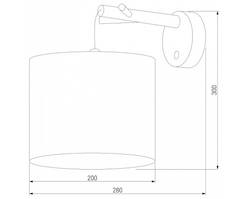 Бра TK Lighting Albero 6552 Albero White