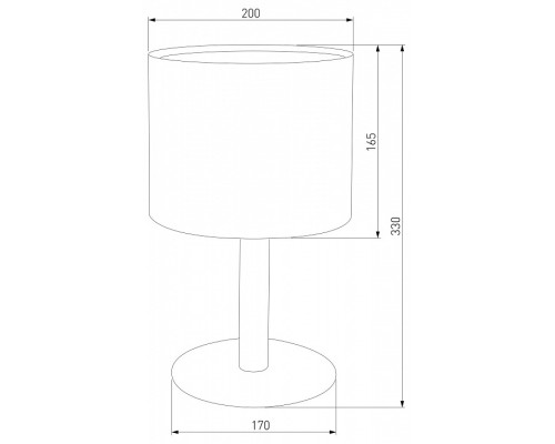 Настольная лампа декоративная TK Lighting Deva 5217 Deva White