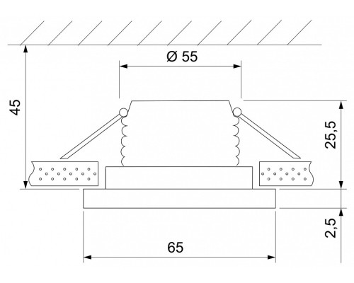 Встраиваемый светильник Elektrostandard 15272/LED a056031