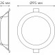 Набор встраиваемых светильников Gauss Elementary Downlight 9100420205T