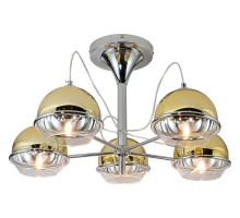 Люстра на штанге LUMINA DECO Veroni LDC 1029-5 GD