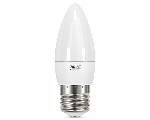 Лампа светодиодная Gauss LED Elementary Candle E27 8Вт 3000K 33218