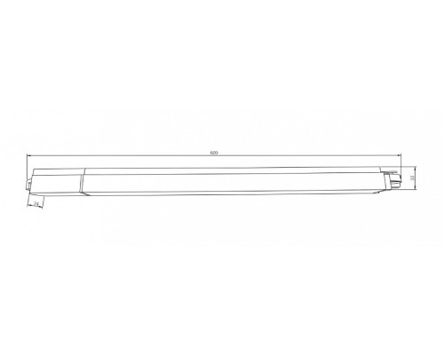 Накладной светильник Maytoni Basis TR000-1-24W4K-W