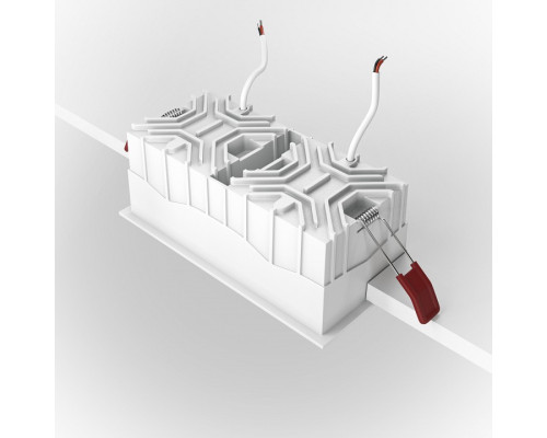 Встраиваемый светильник Maytoni Alfa DL043-02-15W4K-D-SQ-W