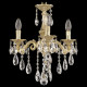 Подвесная люстра Bohemia Ivele Crystal 7102 71102/3/125 B G