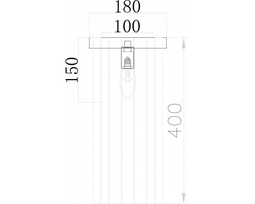 Накладной светильник Favourite Fluor 3055-1W