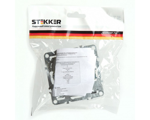 Розетка Ethernet RJ-45 без рамки Stekker Эрна 49151