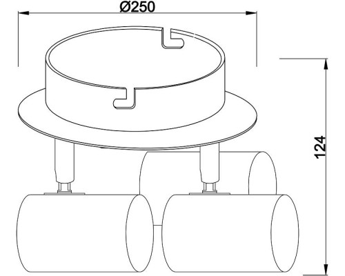 Накладной светильник Deko-Light Indi 348087