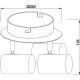 Накладной светильник Deko-Light Indi 348087