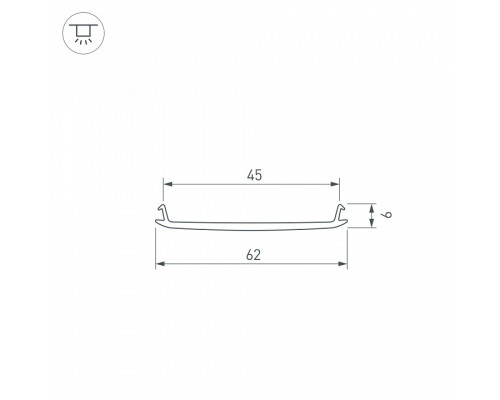 Рассеиватель Arlight STRETCH 040822