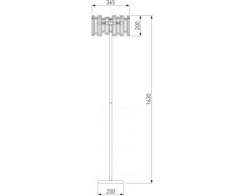 Торшер Bogate's Cella 01150/3 Strotskis