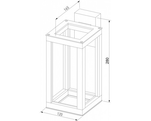 Светильник на штанге Elektrostandard Frame a051855