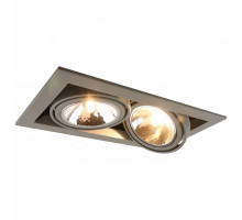 Встраиваемый светильник Arte Lamp Cardani Semplice A5949PL-2GY