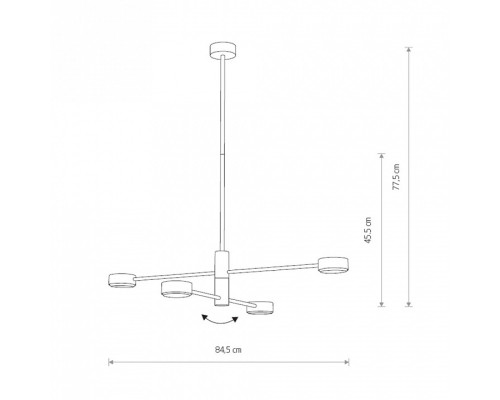 Люстра на штанге Nowodvorski Orbit 7941