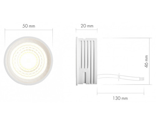 Модуль светодиодный Denkirs SLIM LED DK3000-5W