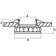 Встраиваемый светильник Lightstar Monilo 031704