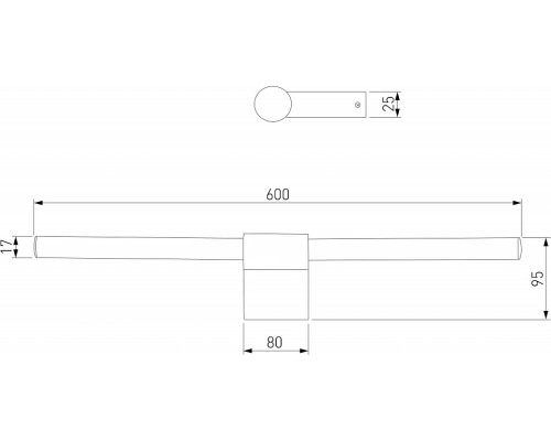 Подсветка для картины Elektrostandard Luar a062893