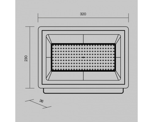 Настенно-потолочный прожектор Maytoni Flood FL001-L150B6K