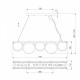 Подвесной светильник Bogate's Galicia 354/4 Smart