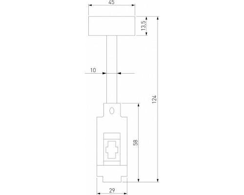 Основание на штанге Elektrostandard Esthetic Magnetic a065434