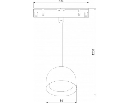 Подвесной светильник Elektrostandard Slim Magnetic a065481