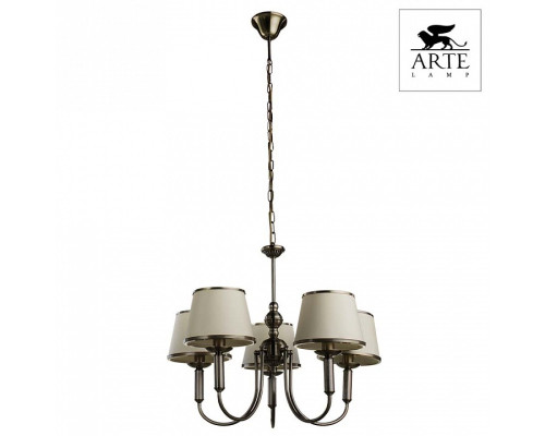 Подвесная люстра Arte Lamp Alice A3579LM-5AB