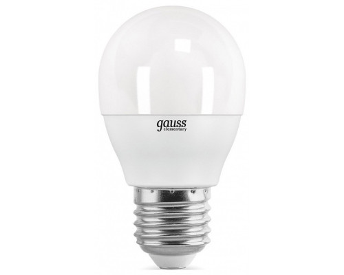 Лампа светодиодная Gauss LED Elementary Globe E27 10Вт 4100K 53220