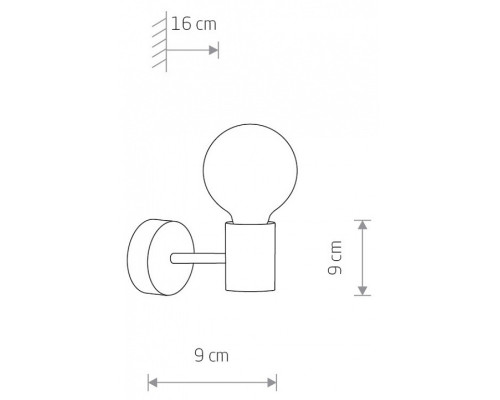 Бра Nowodvorski Radius 7930