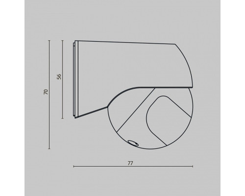 Датчик движения и освещенности Maytoni Датчики движения и освещенности SI-01