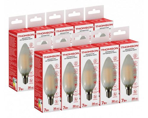 Лампа светодиодная Thomson Filament Candle E14 7Вт 4500K TH-B2136