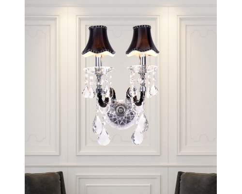 Бра LUMINA DECO Denica LDW 66249-2 BK