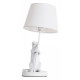 Настольная лампа декоративная Arte Lamp Gustav A4420LT-1WH