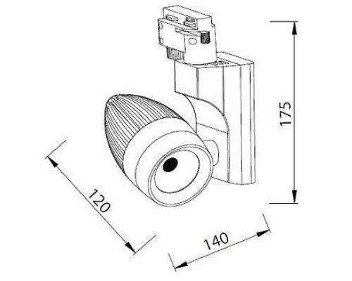 Светильник на штанге Horoz Electric Venedikt-23 HRZ00000868