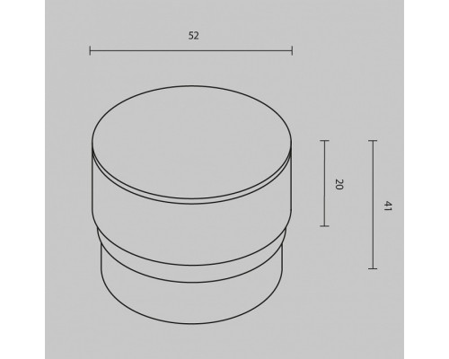 Плафон полимерный Maytoni Focus LED RingSAcr-12-W