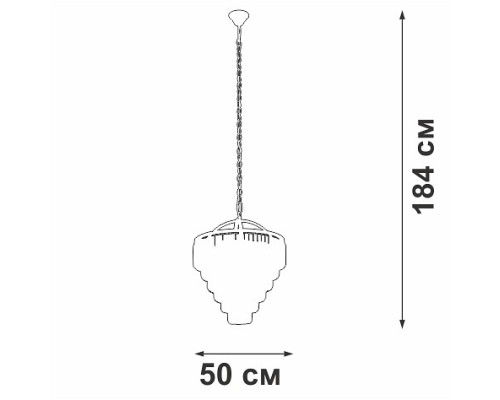 Подвесная люстра Vitaluce V58390 V58390-8/13