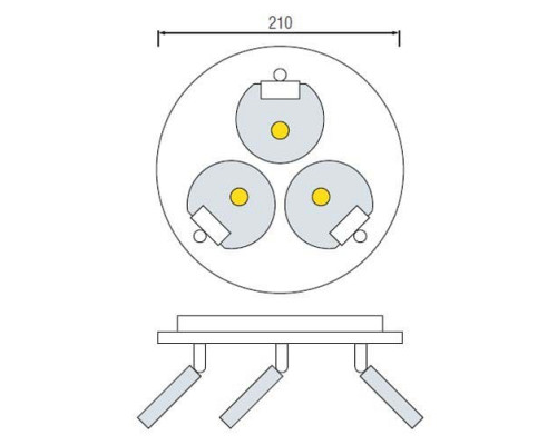 Спот Horoz Electric Side-1 HRZ00000441