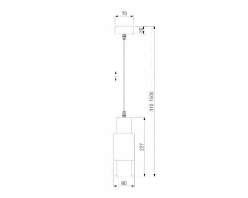 Подвесной светильник Eurosvet Bento 50204/1 LED