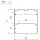 Профиль накладной Arlight SL-LINE 041853