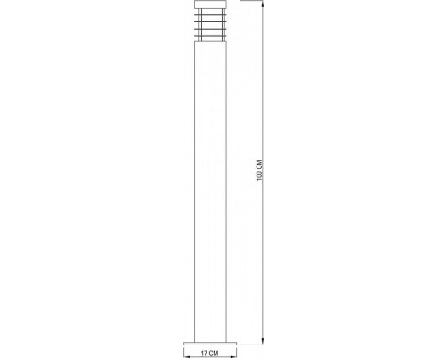 Наземный высокий светильник Deko-Light Estada II 730009